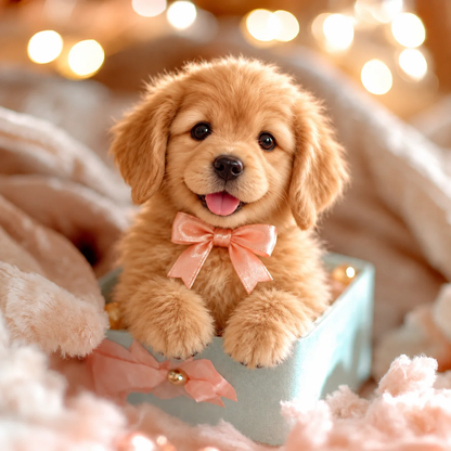 🎄54% OFF🐕🐾 Golden Buddy™ Realistic Golden Retriever Puppy
