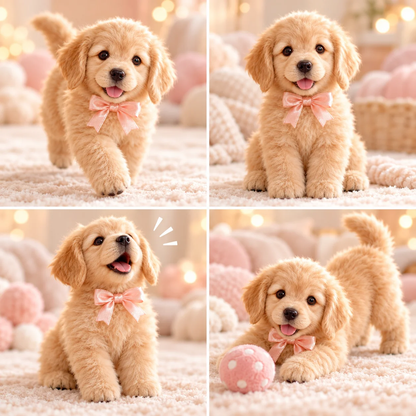🎄54% OFF🐕🐾 Golden Buddy™ Realistic Golden Retriever Puppy