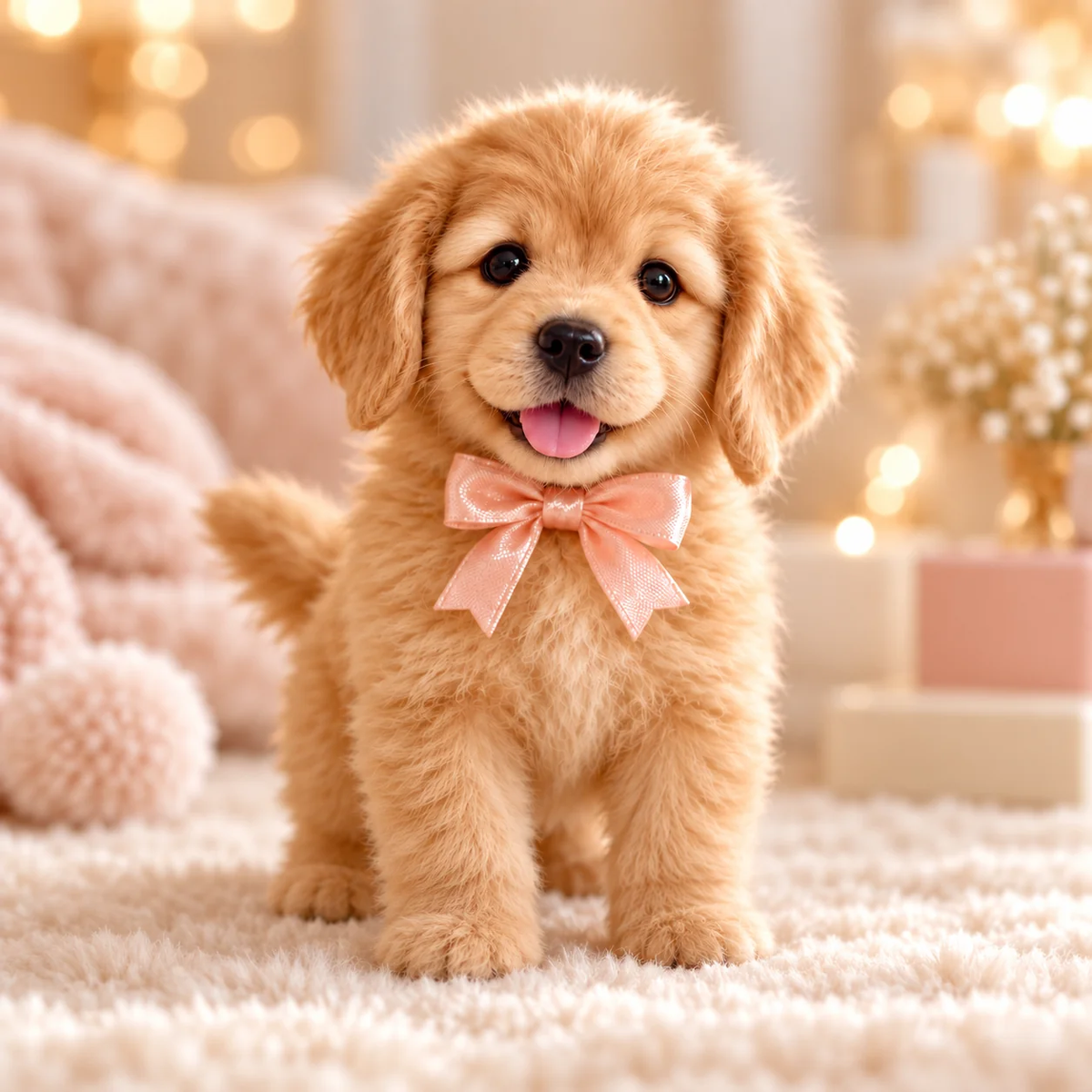 🎄54% OFF🐕🐾 Golden Buddy™ Realistic Golden Retriever Puppy